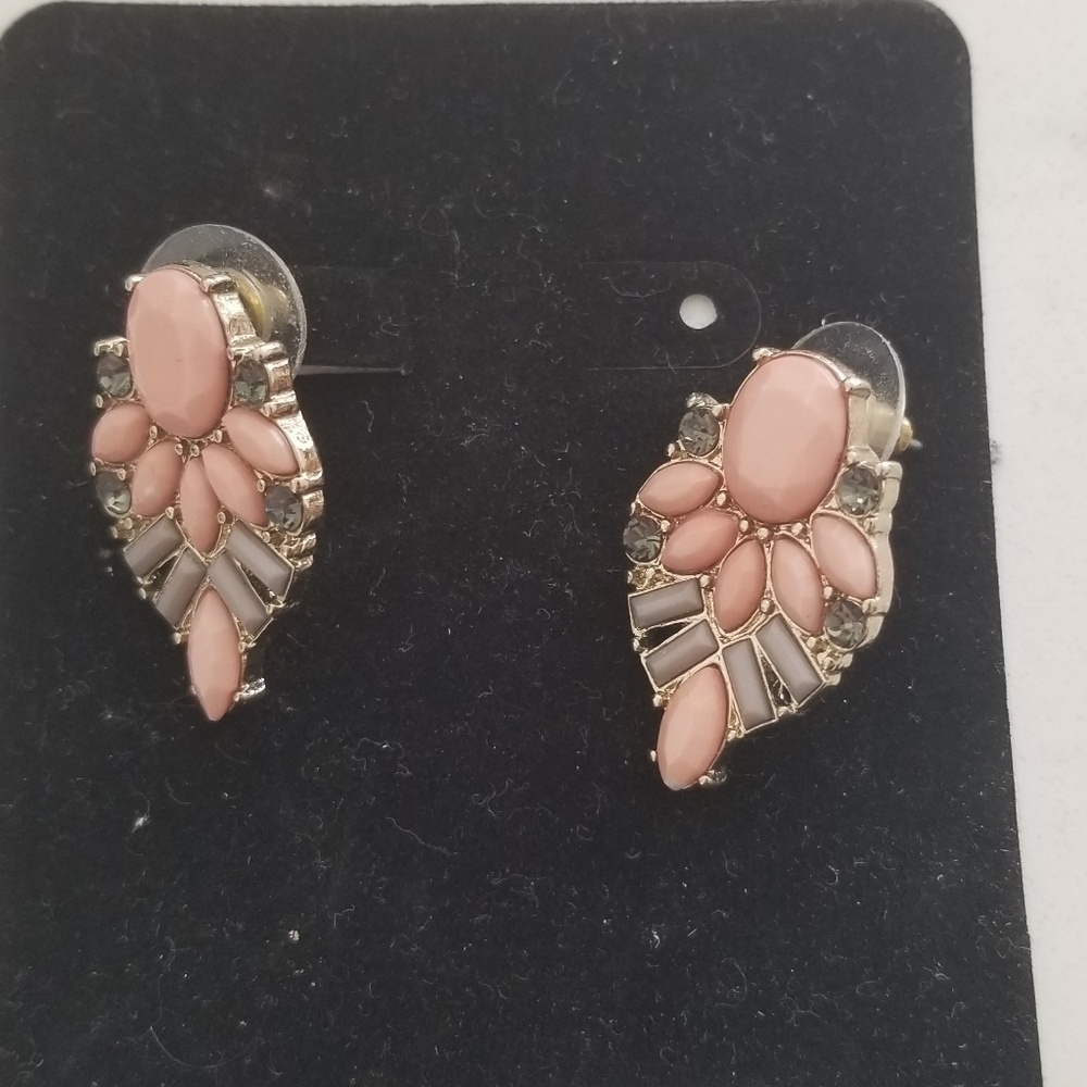 Earrings light pink - Picture 3 of 3